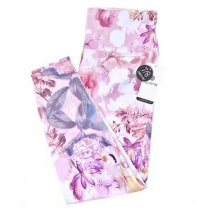 APANA Botanical Print Leggings Size Small NWT